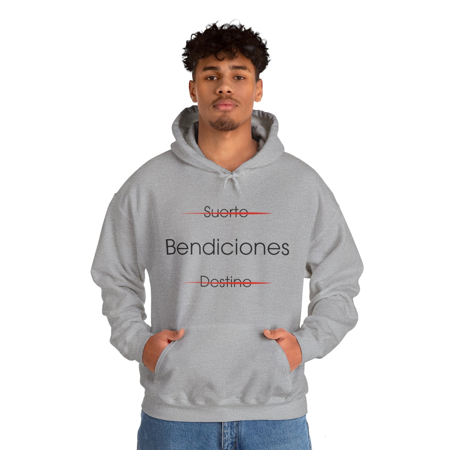 Hoddie mensaje Cristiano