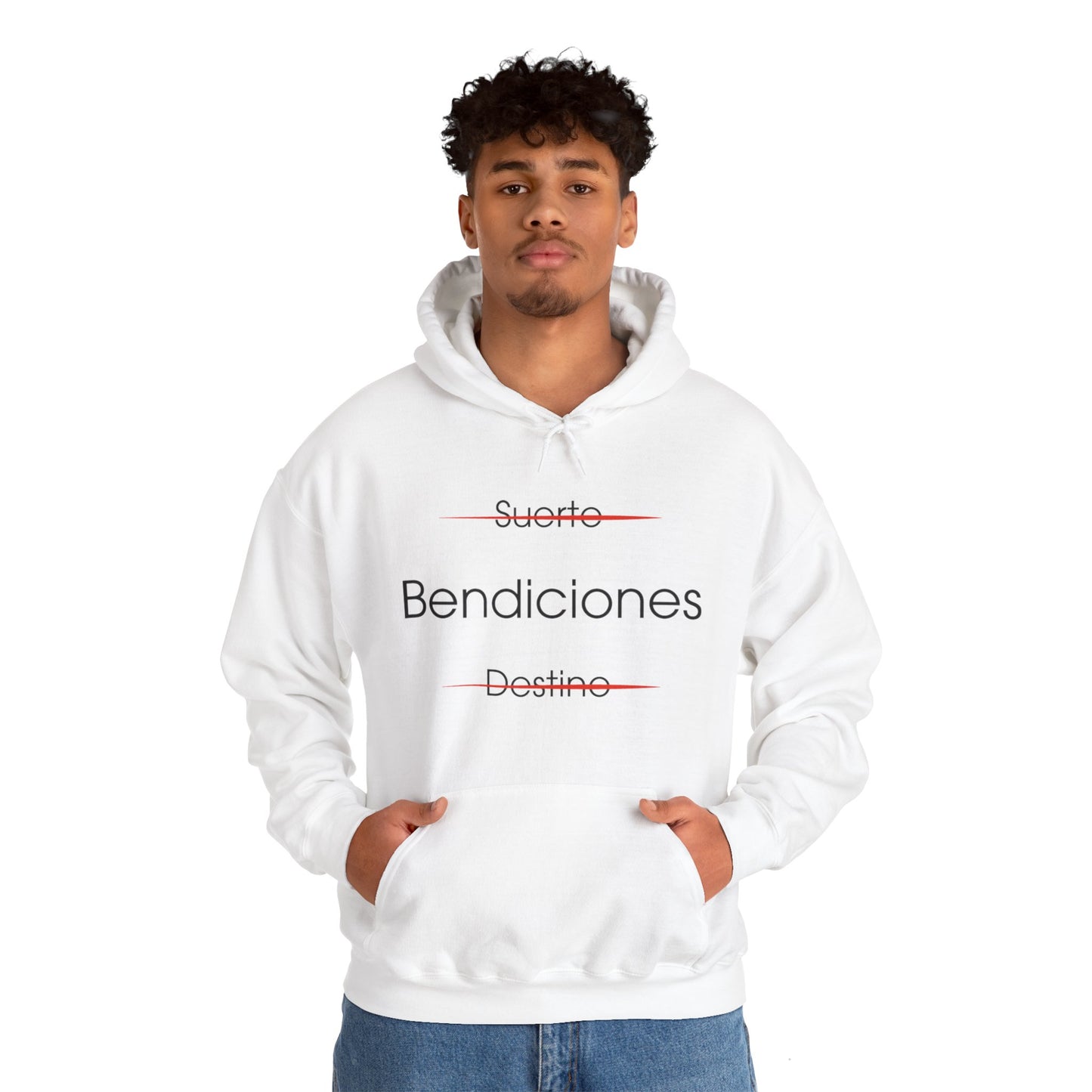 Hoddie mensaje Cristiano