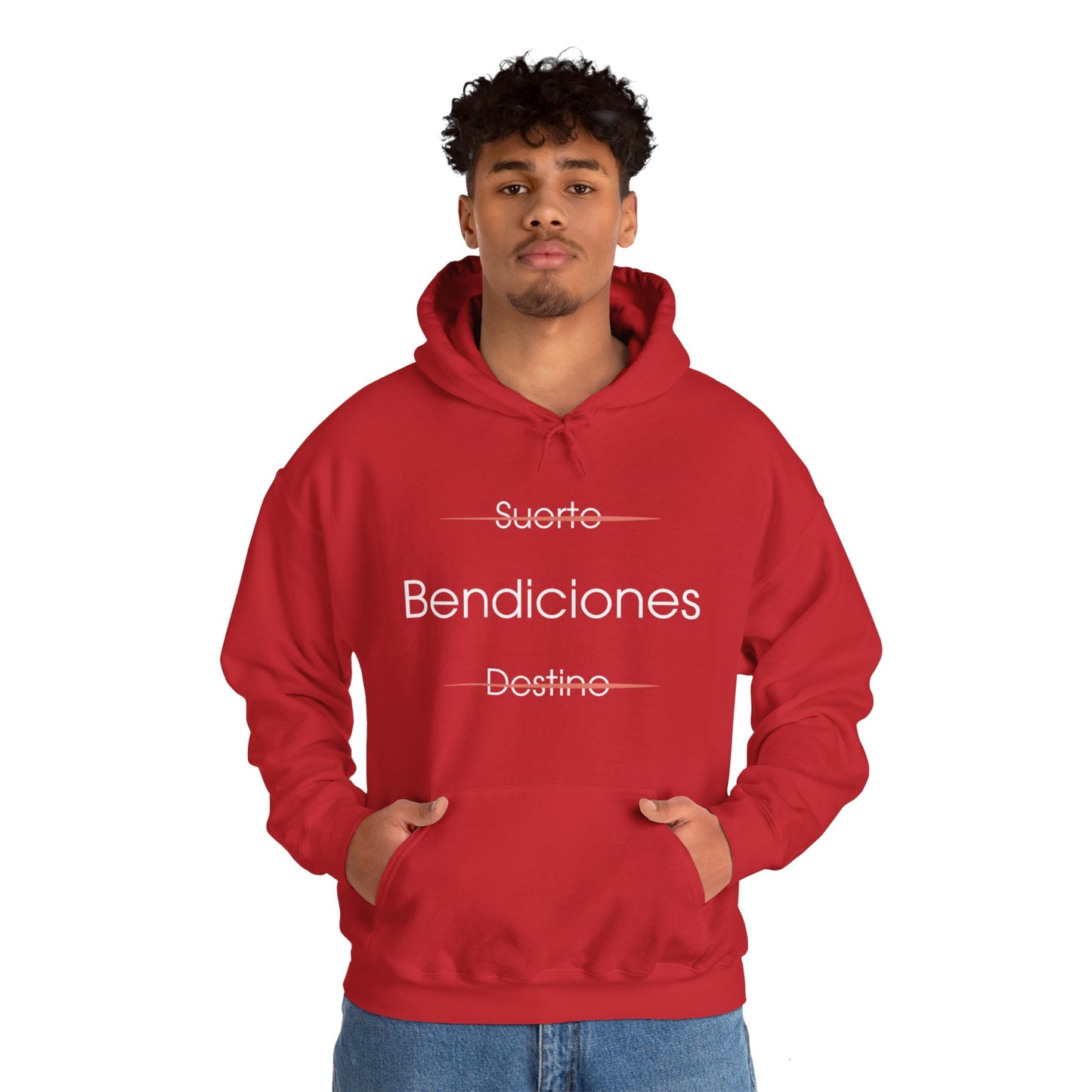 Hoddie mensaje Cristiano